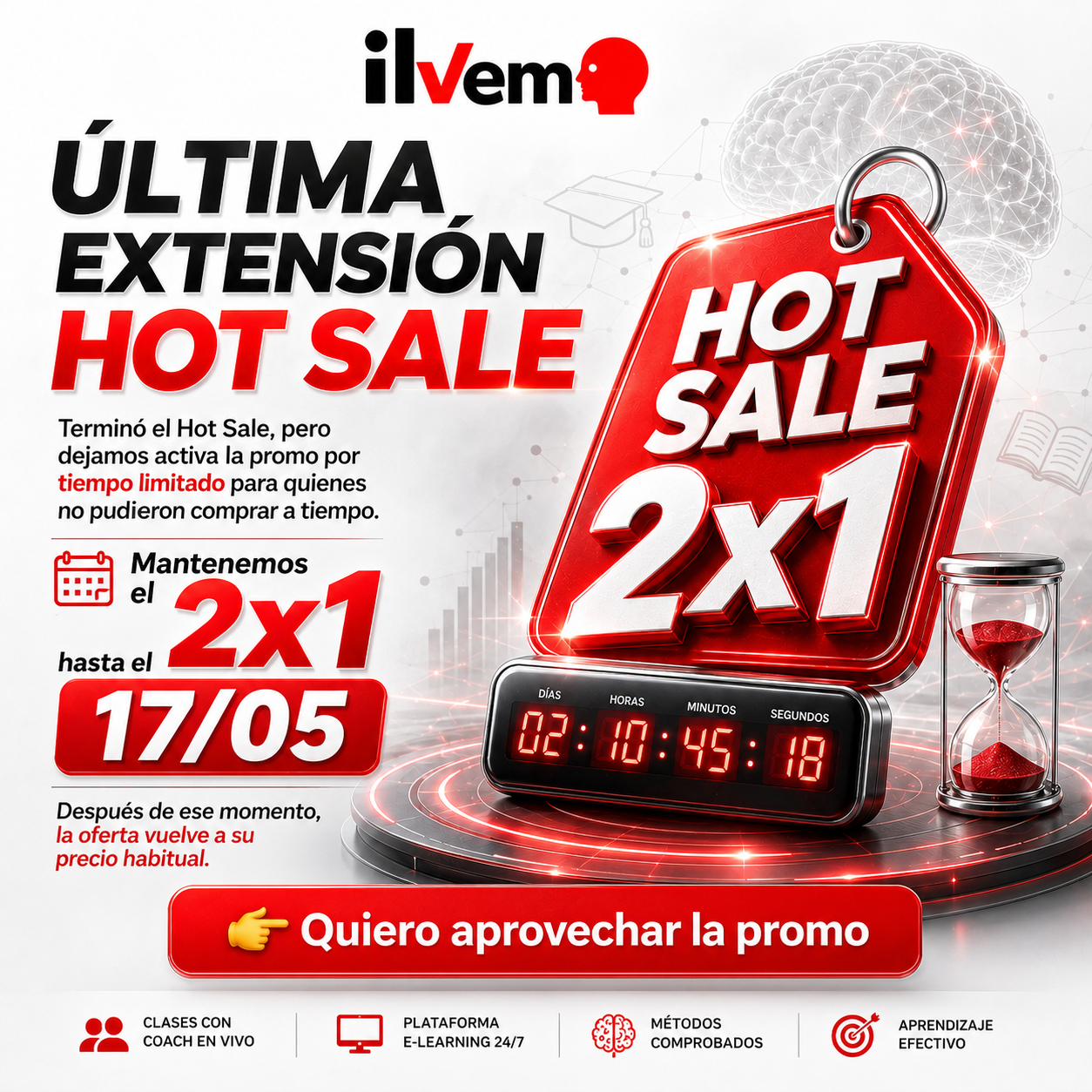 HOTSALE 2x1 - Última Extensión